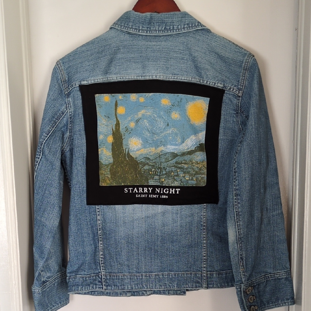 Starry Night Denim Jacket